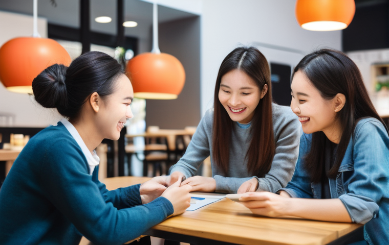 HSK 실기 시험 준비 가이드 - A focused and determined young adult student, of diverse ethnicity, is deeply engrossed in studying ...